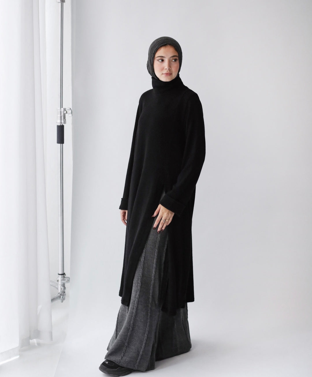 Midi Knitted Pullover C0457