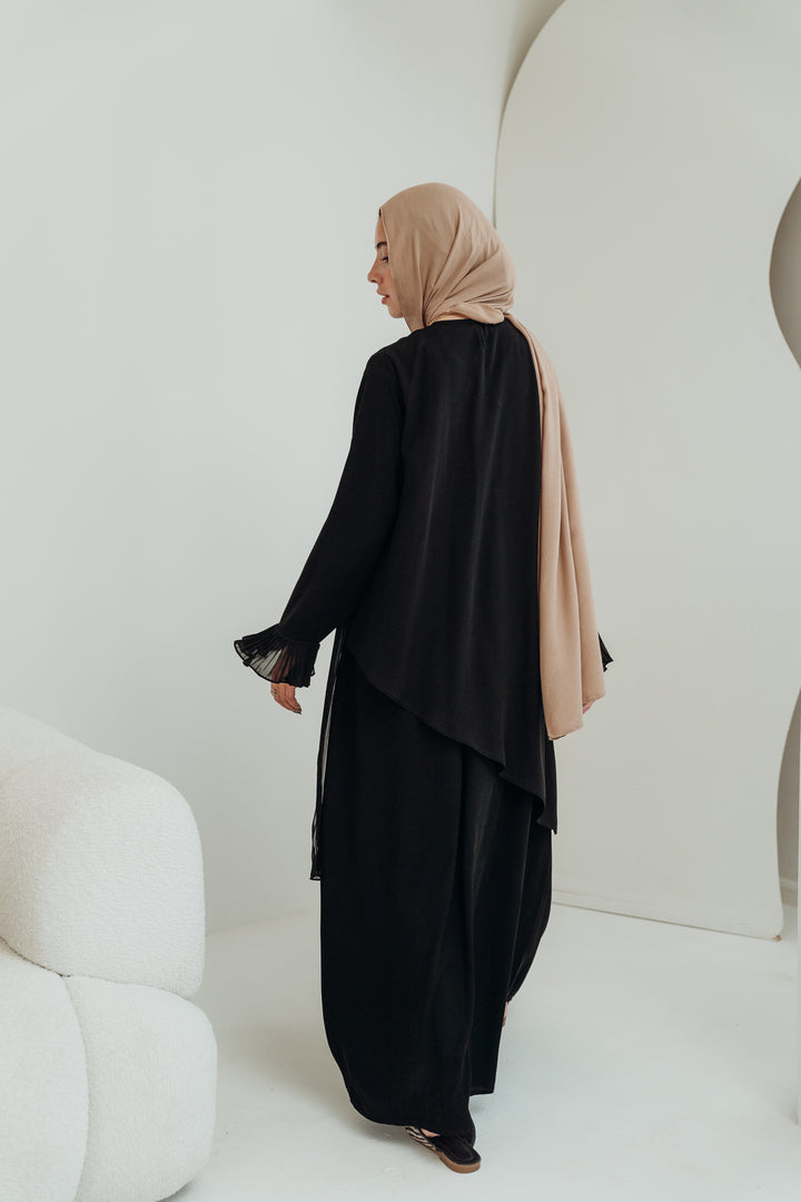 Pleated Titled Set C0424
