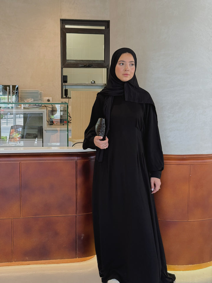 A-Line Fitted Abaya