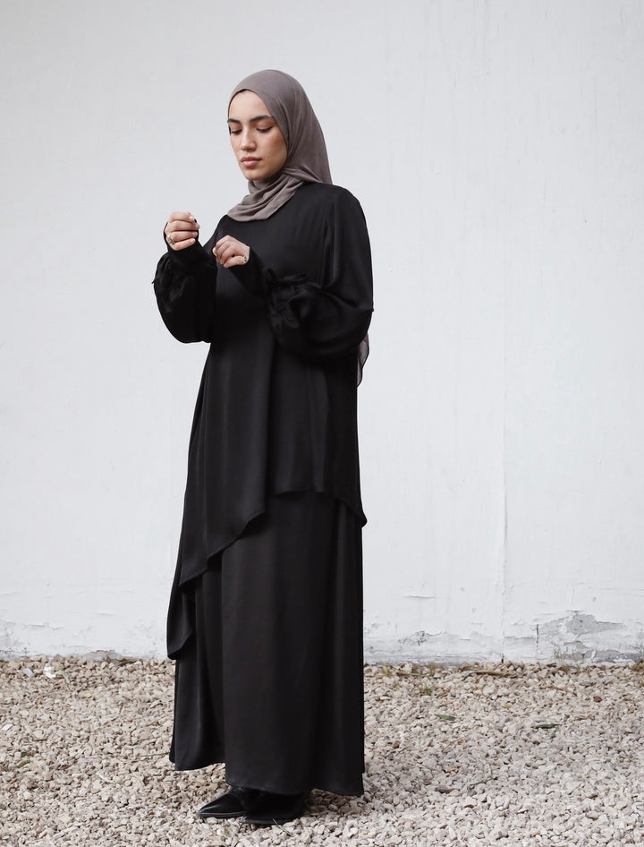 Asymmetric Satin Set C0509