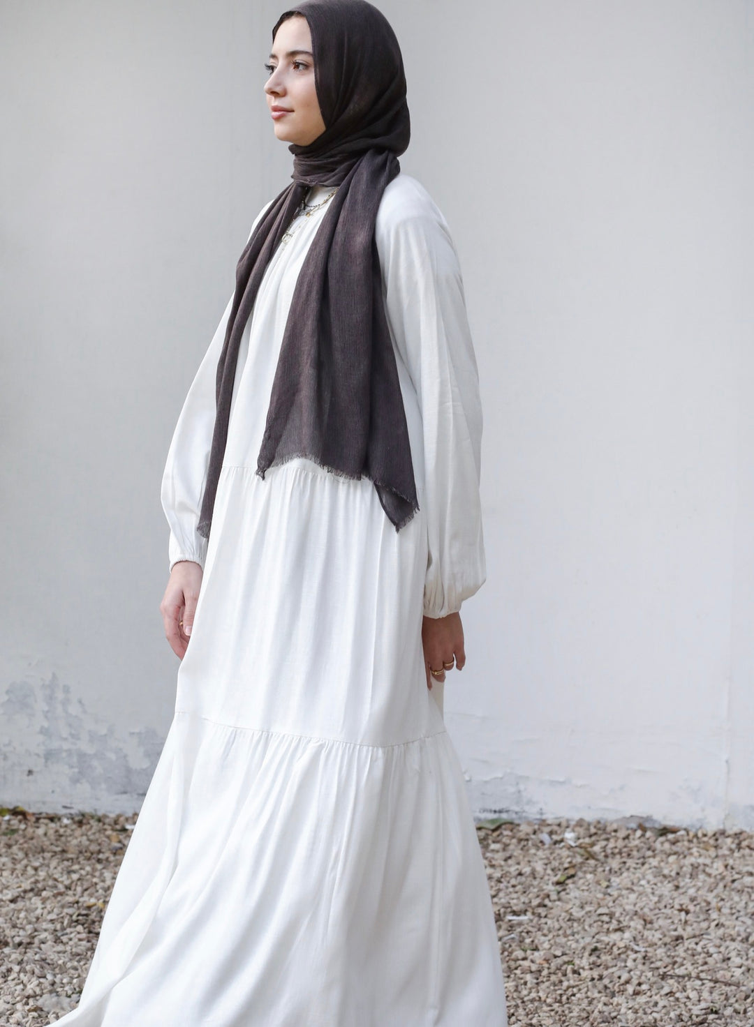 Linen Gypsy Dress C0511