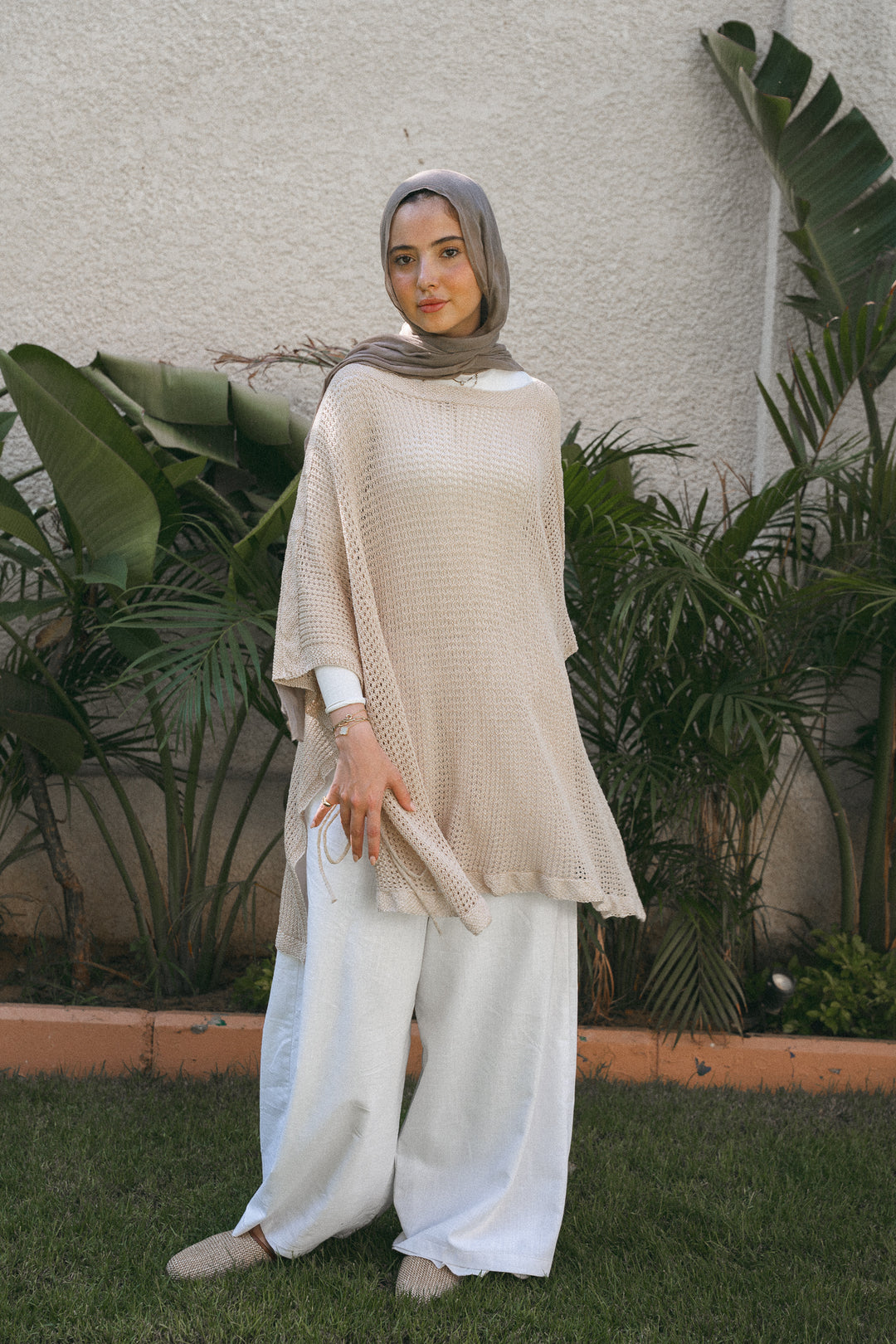 Lightweight Knit Cover-Up C0552