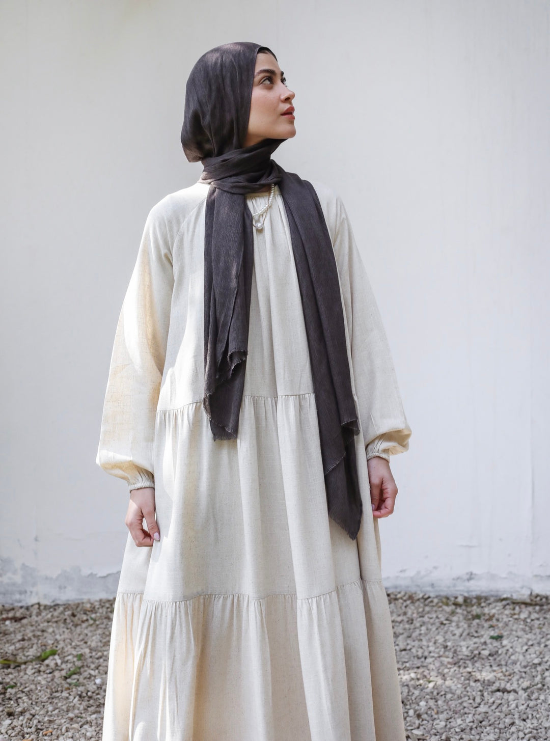 Linen Gypsy Dress C0511
