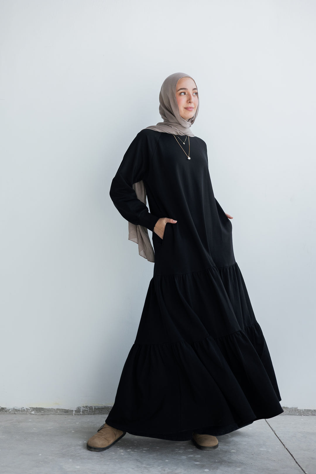 Relaxed Maxi Dress C0444