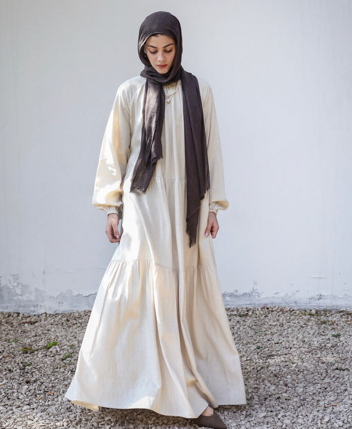 Linen Gypsy Dress C0511