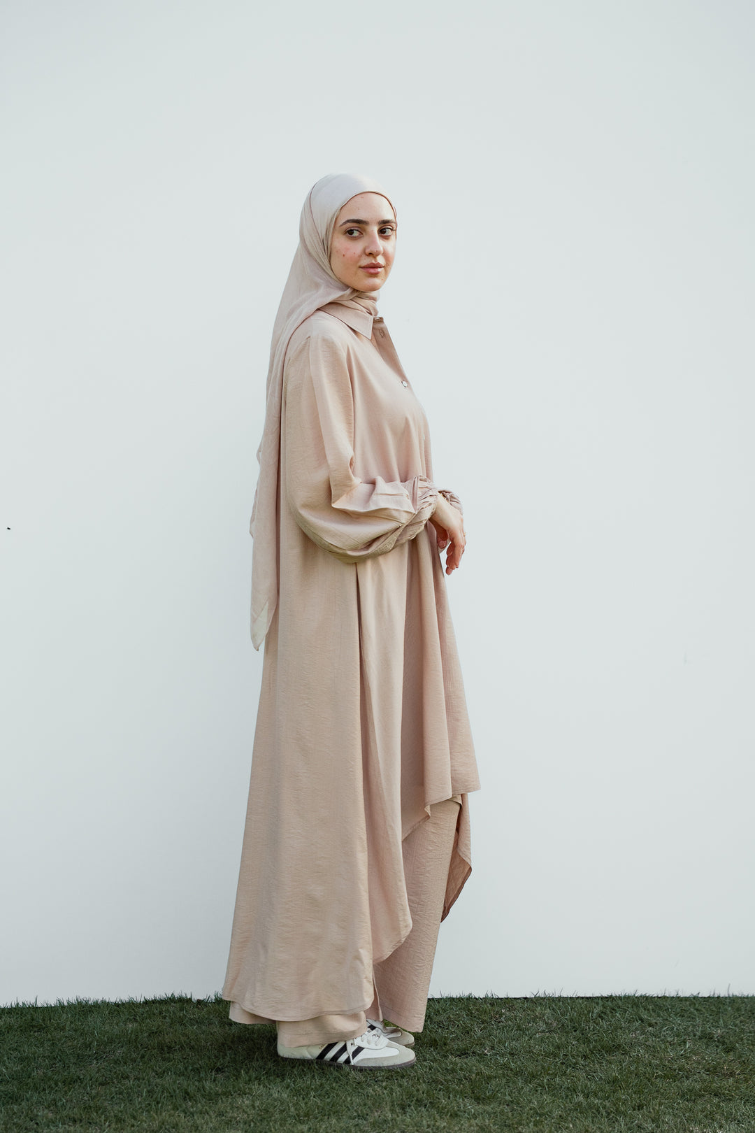Linen shirt set C0137