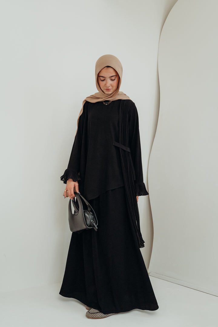 Pleated Titled Set C0424