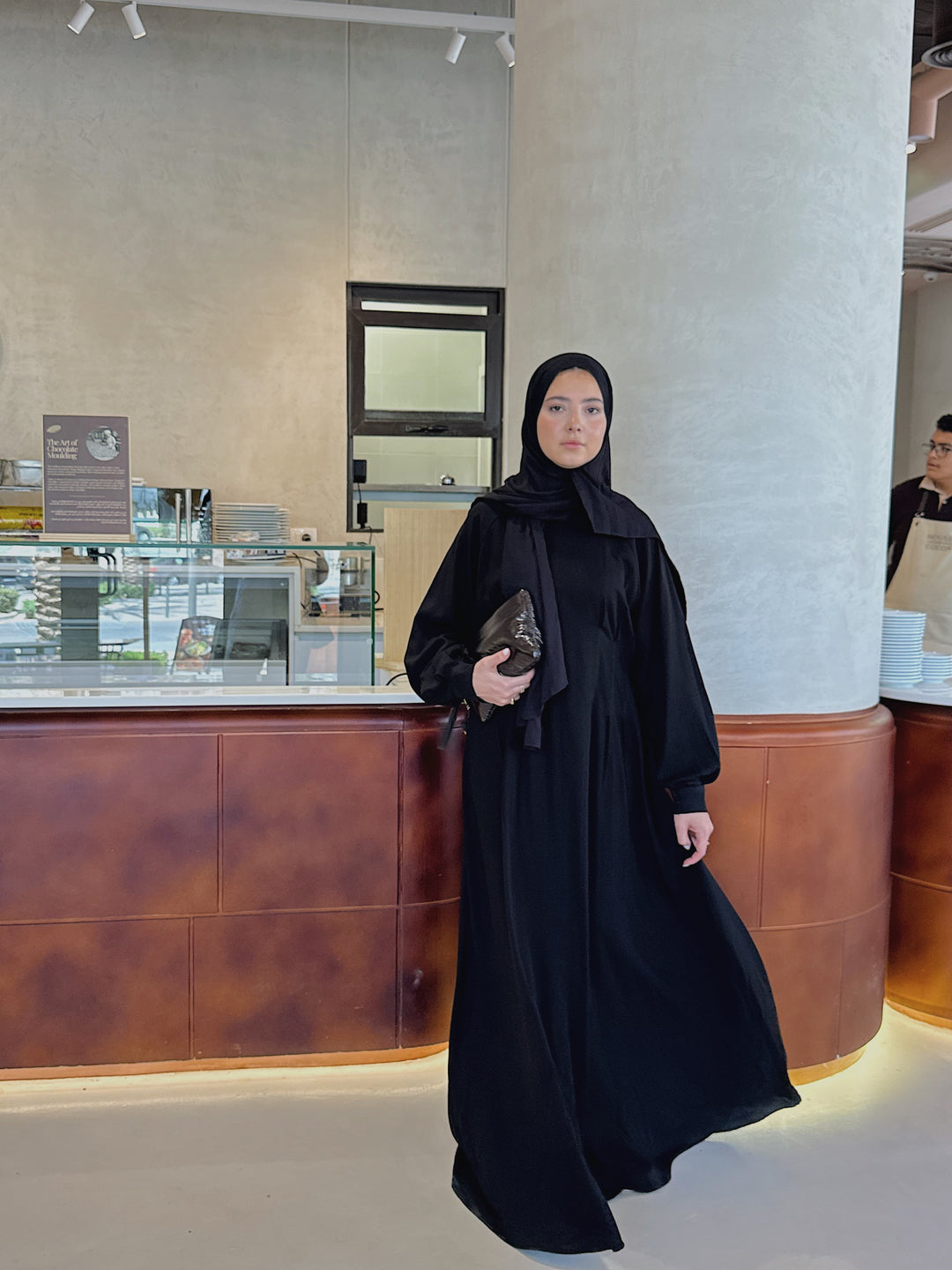 A-Line Fitted Abaya