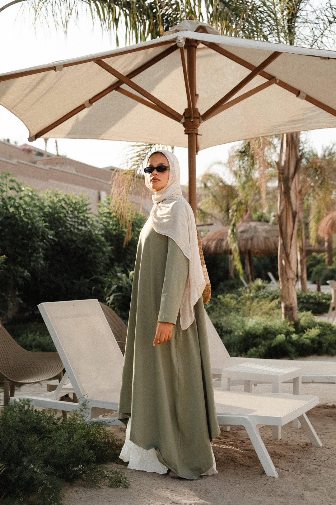 Asymmetrical Cotton Dress C0143