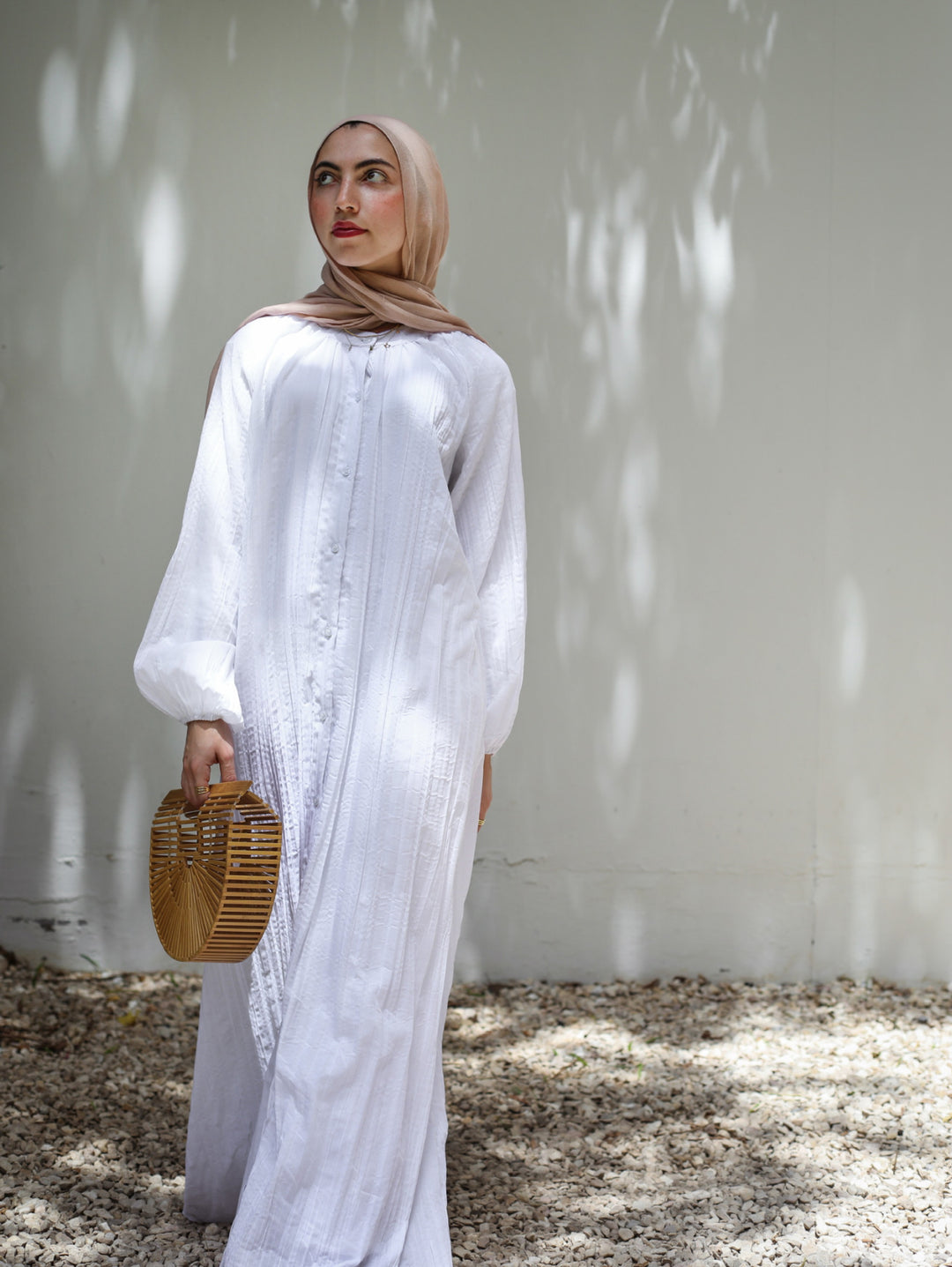 Crinkled Shirt Dress C0384