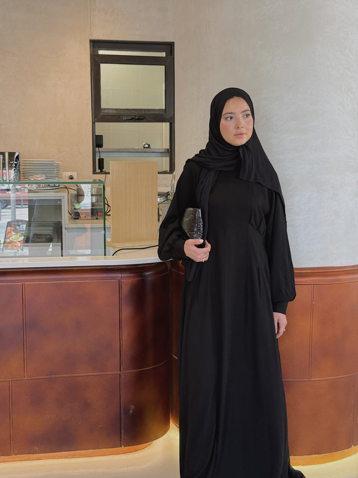 A-Line Fitted Abaya