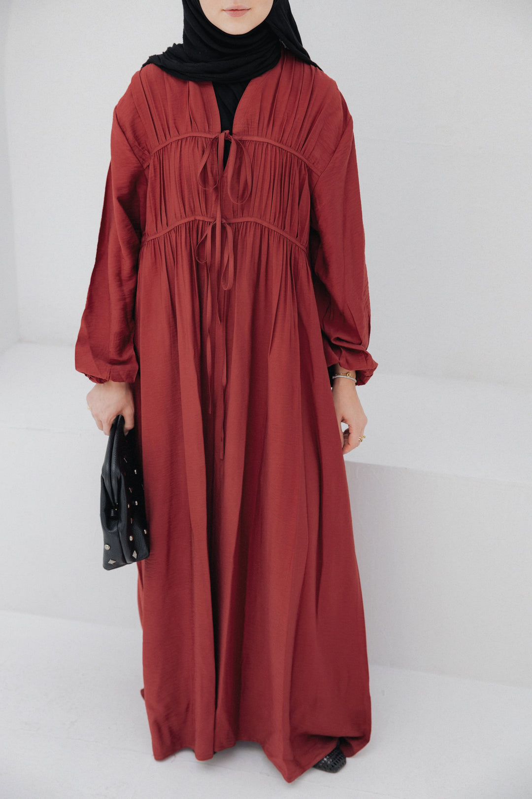The Soft Tie Dress C0385