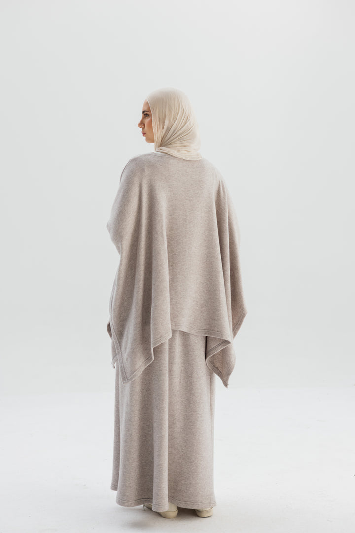 Knit Cape Set C0442
