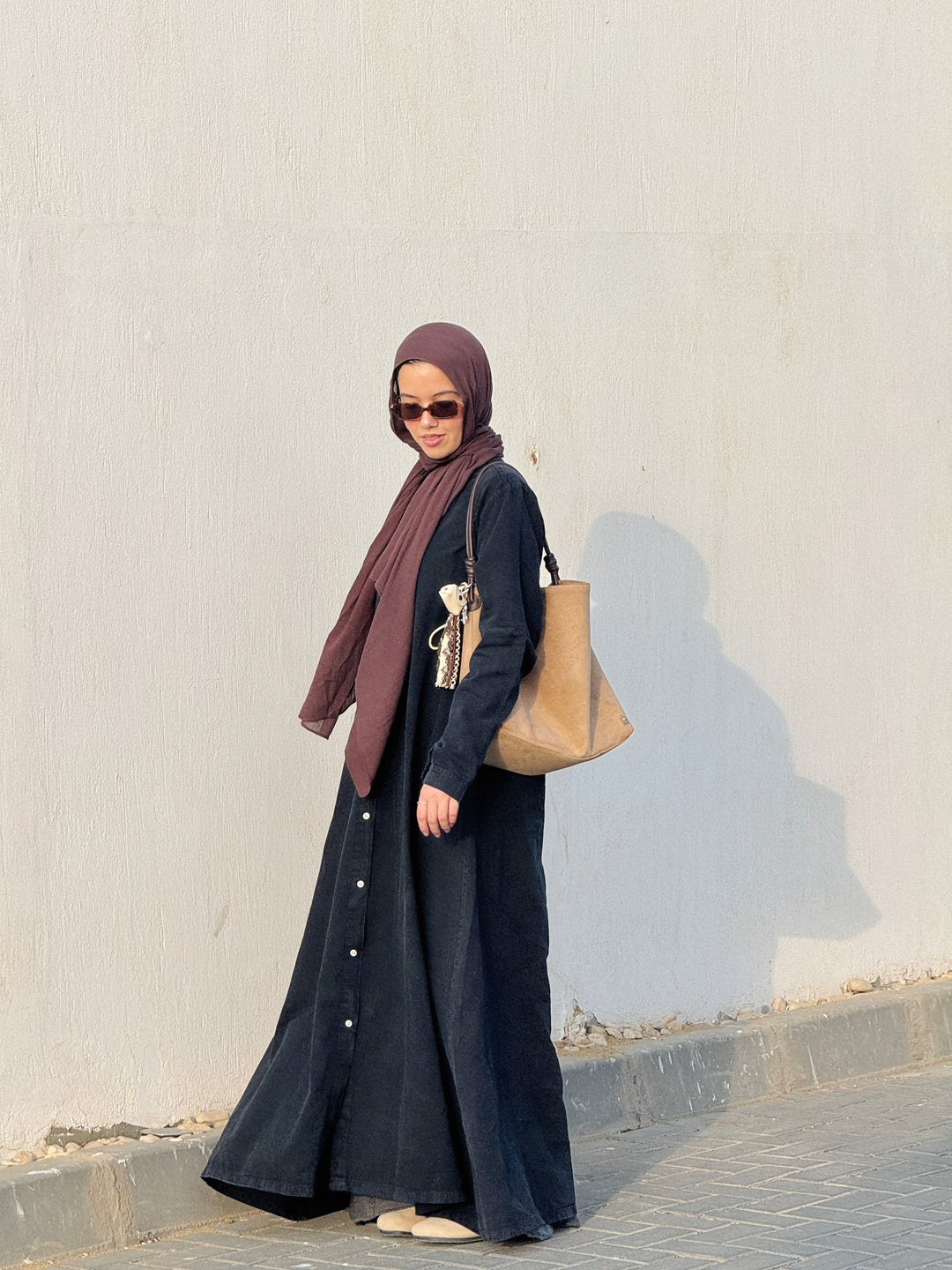 Denim shirt dress C0290