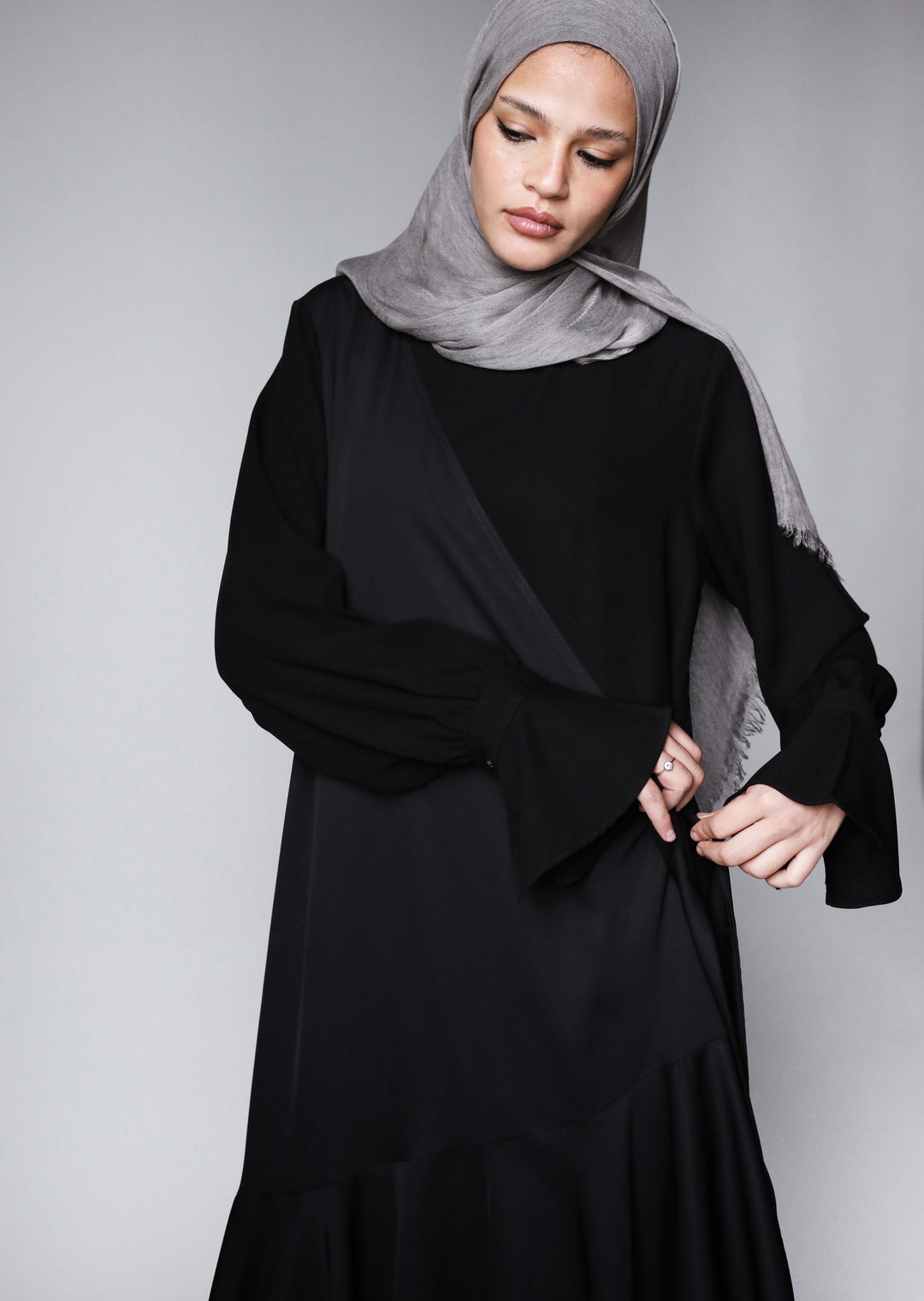 Drape Abaya C0497