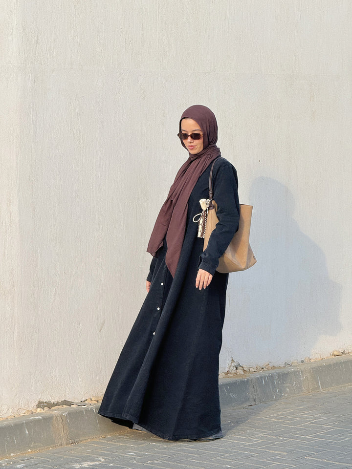 Denim shirt dress C0290