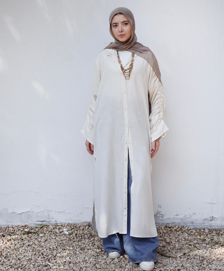 Longline Linen Shirt C0515