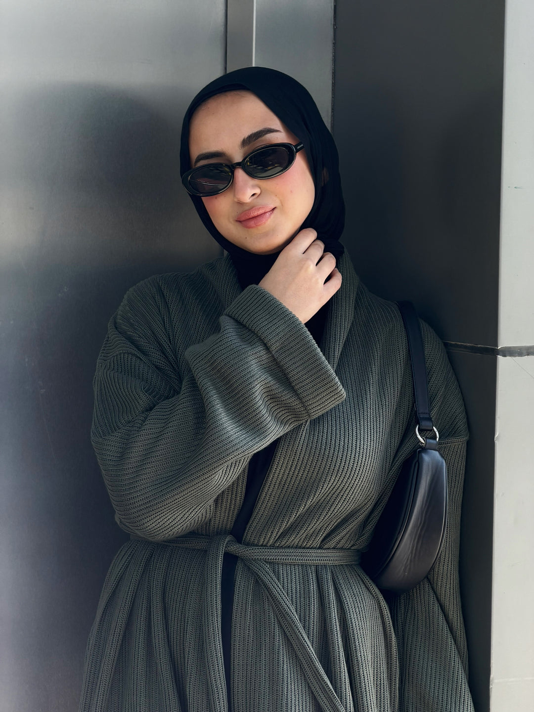 Soft Knit Midi Cardigan