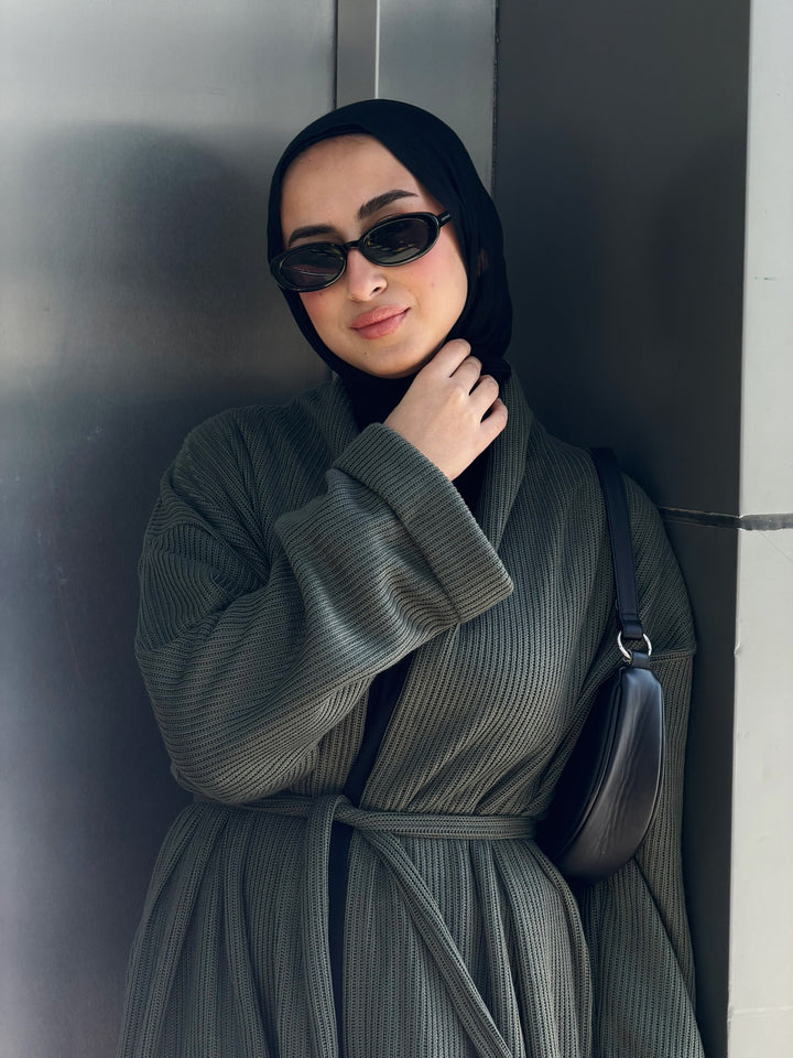 Soft Knit Midi Cardigan