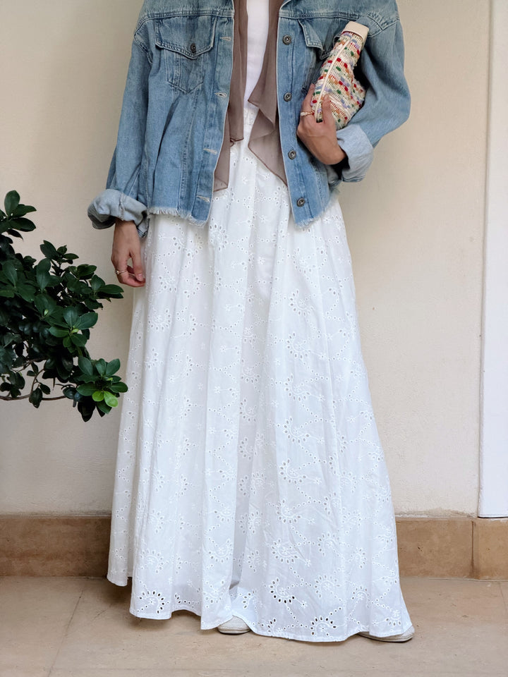 Embroidery Skirt C0565