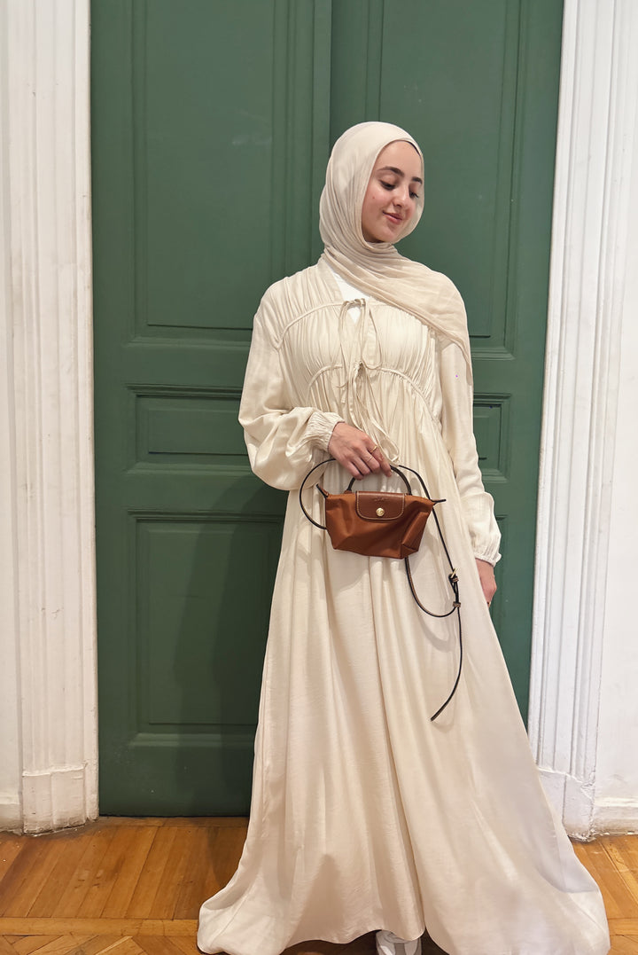 The Soft Tie Dress C0385