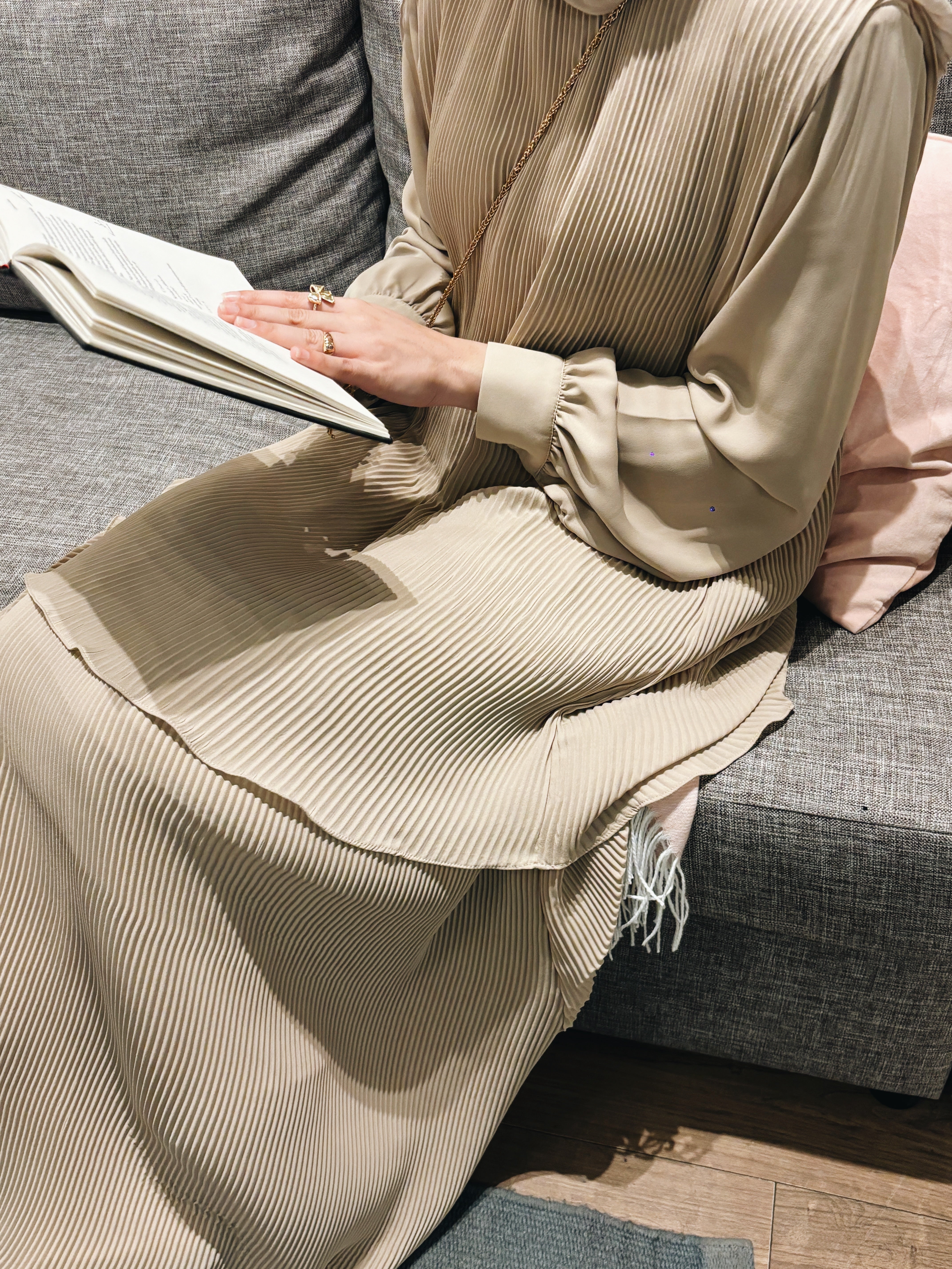 Layered pleated dress C0249 – theblackcloset