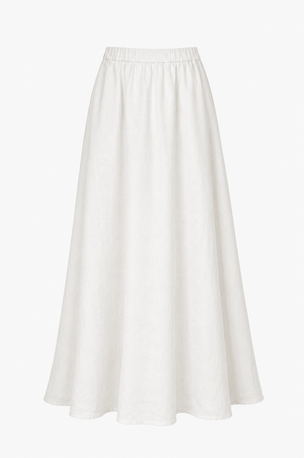 Linen Maxi Skirt C0561