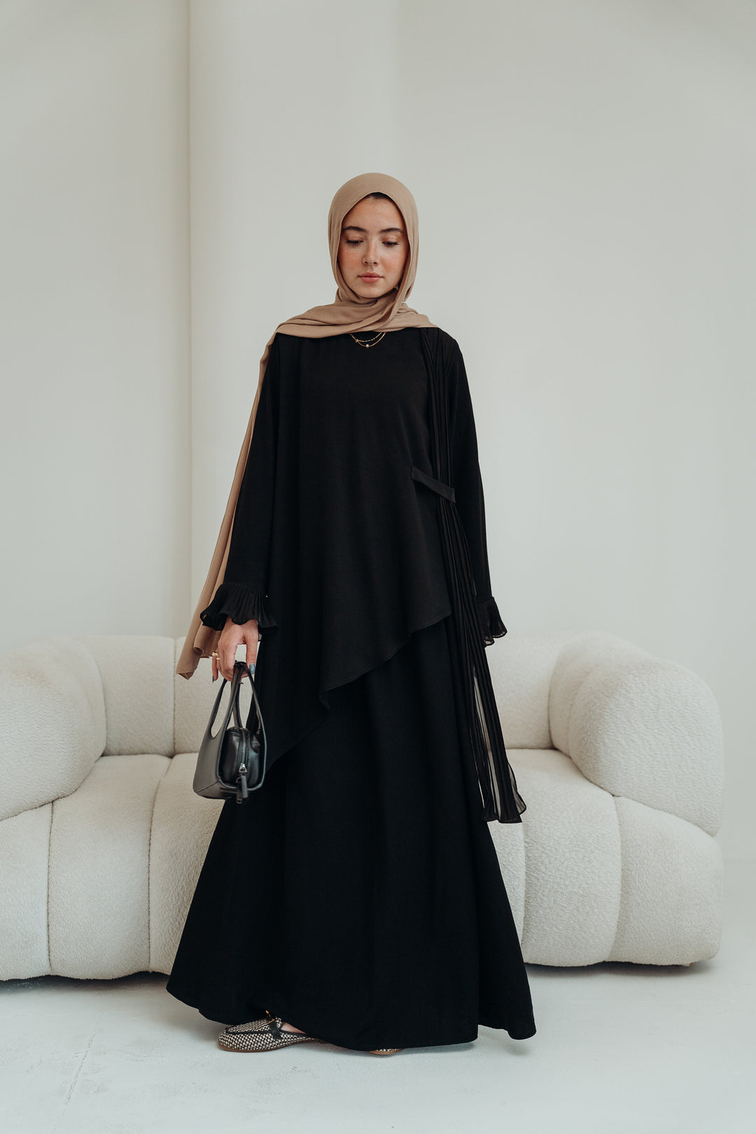 Pleated Titled Set C0424