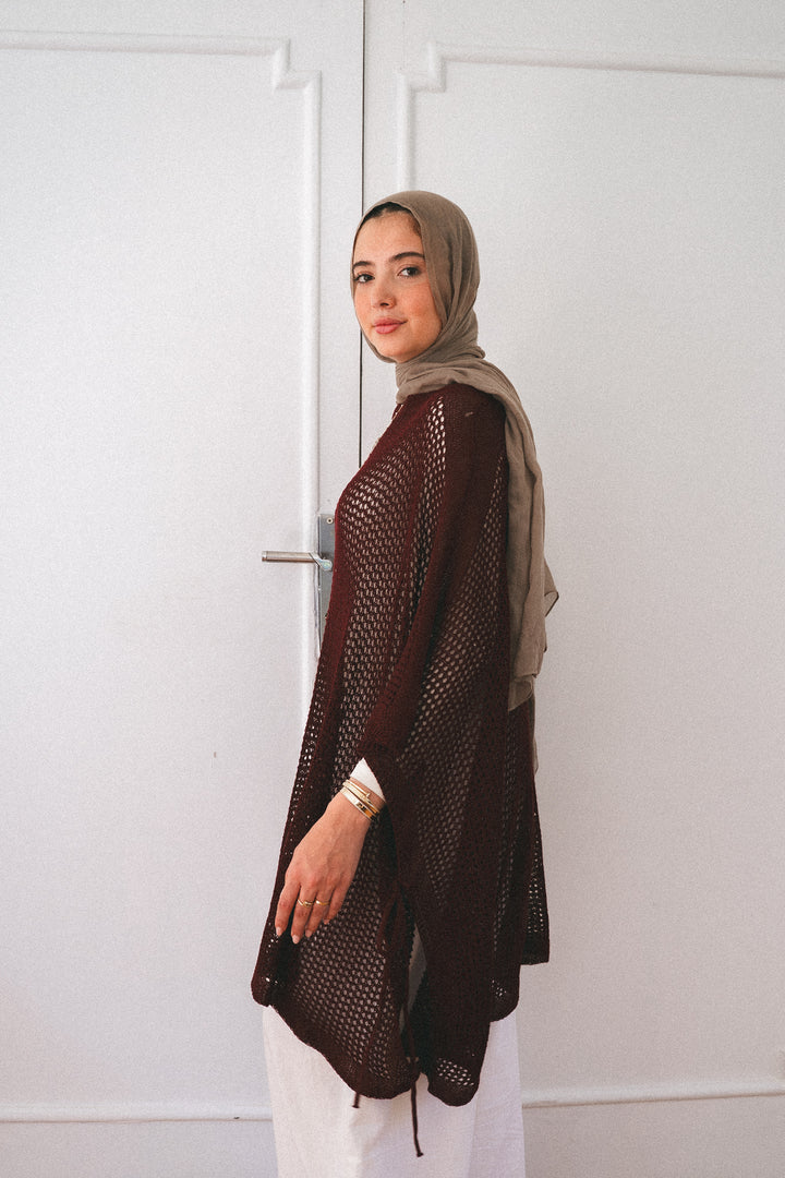 Lightweight Knit Cover-Up C0552