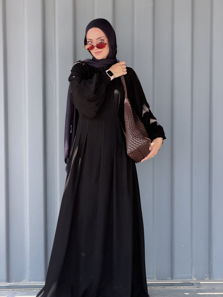A-Line Fitted Abaya C0537