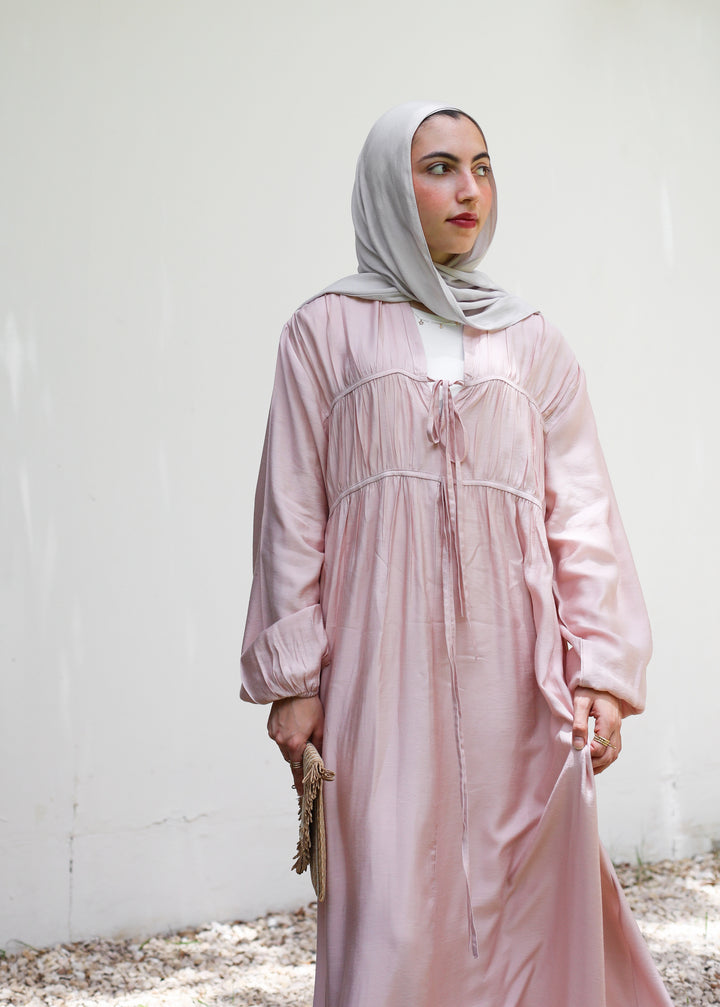 The Soft Tie Dress C0385