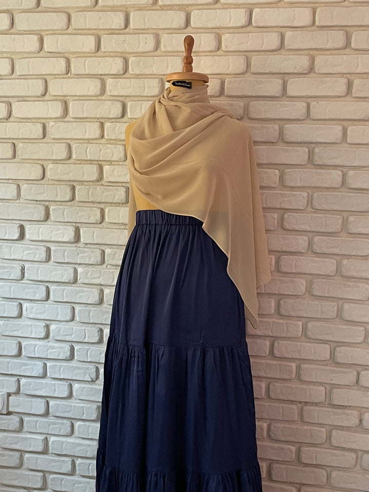 Satin gypsy skirt C0191