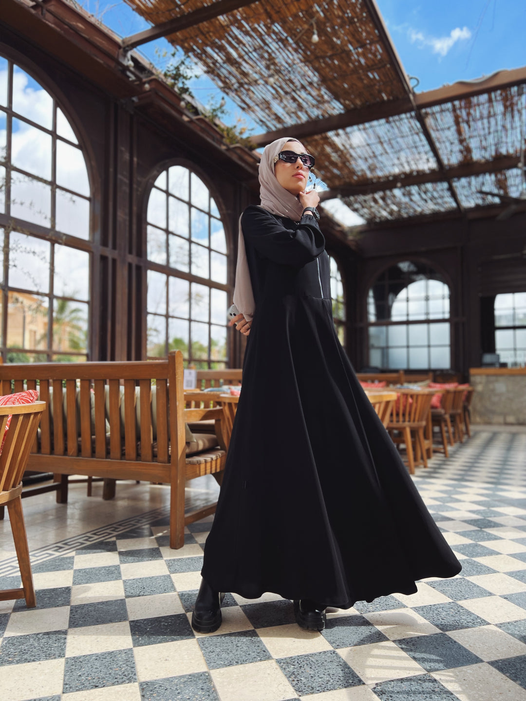 Cloche abaya C0115